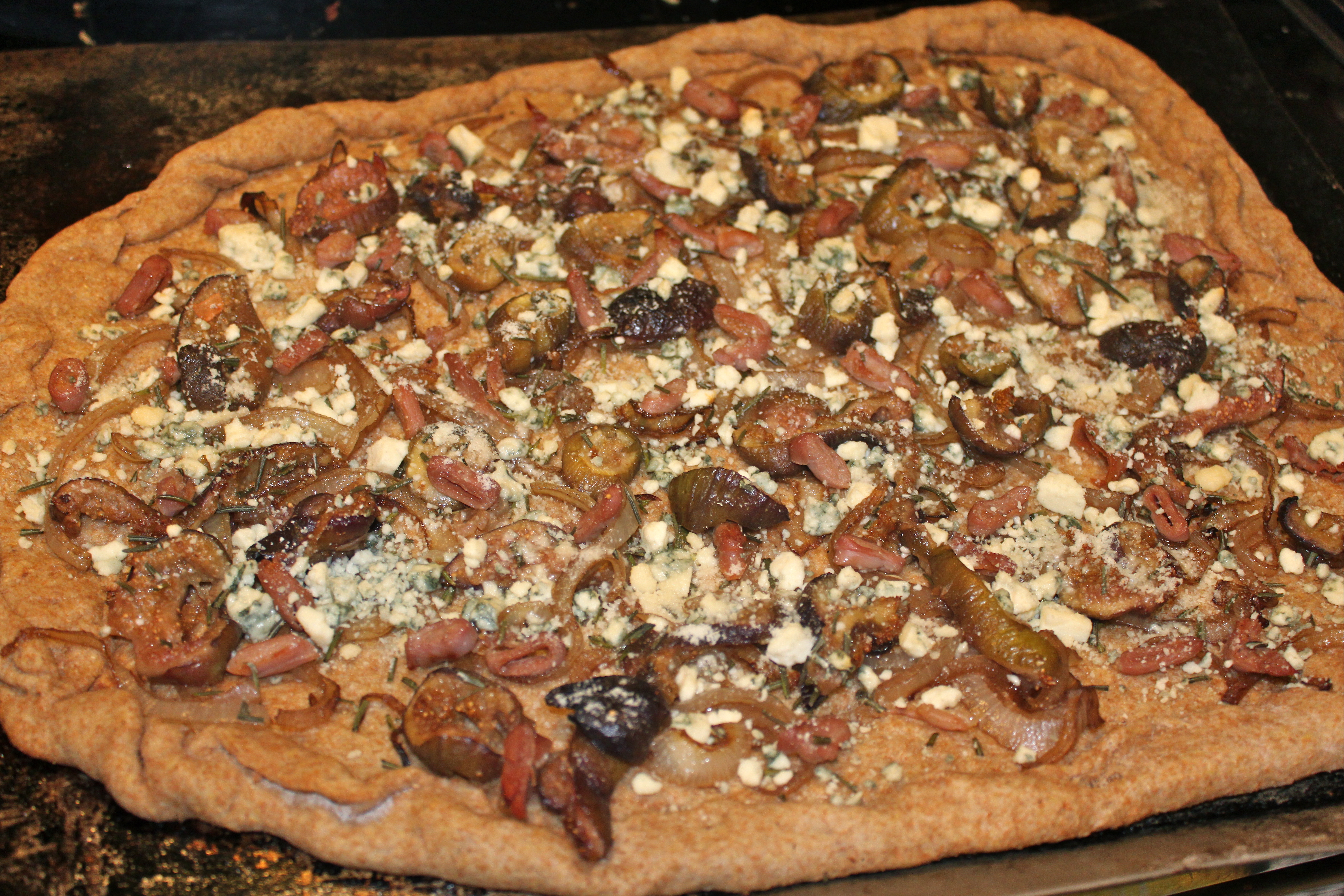 National Pizza Month Week 1: Fig, Caramelized Onion and ...