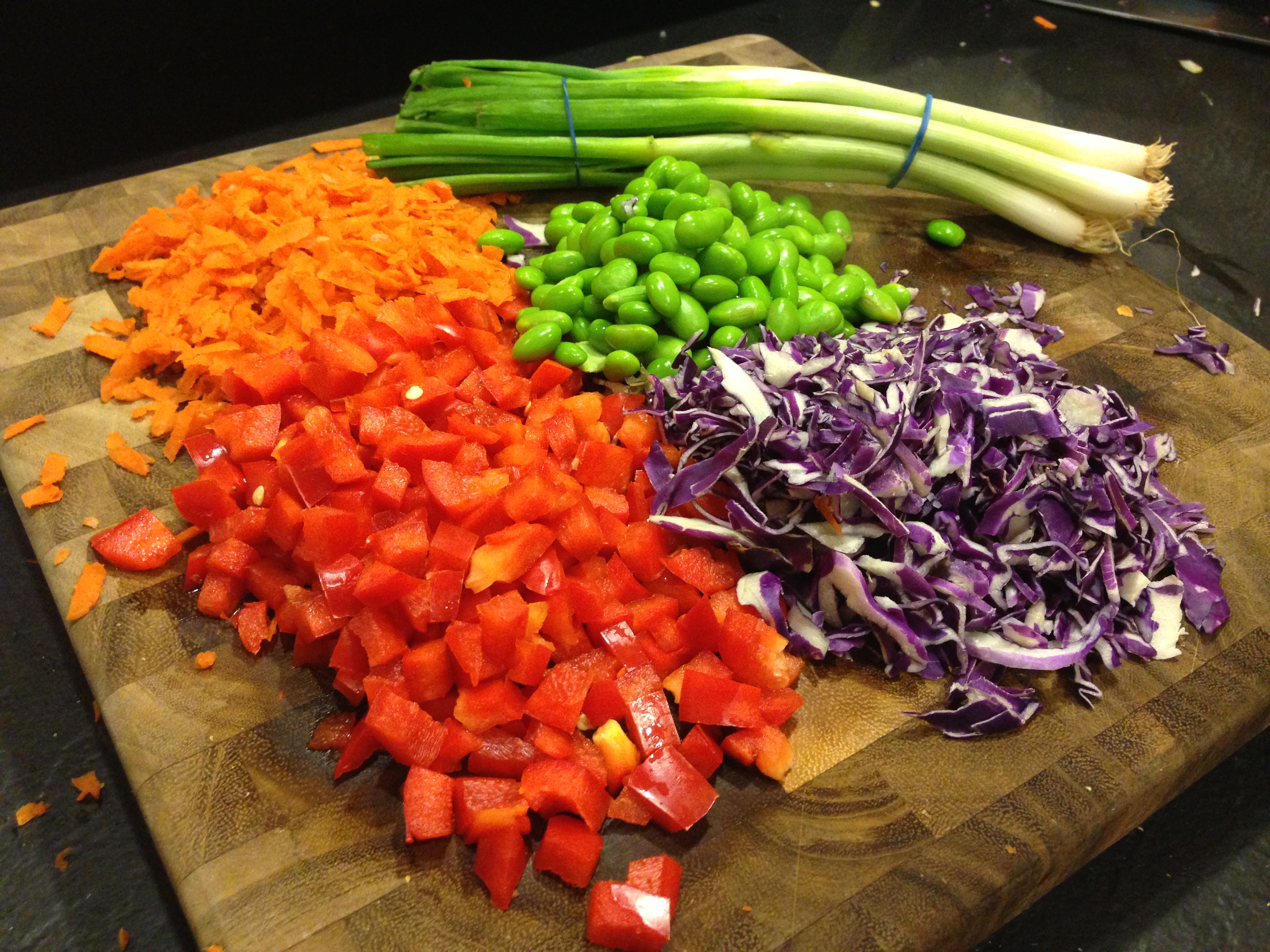 Nom nom nom VEGGIES!