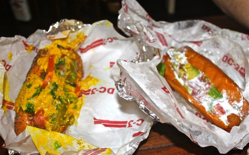 Chicago 7 and a California Left-winger Falafel dog