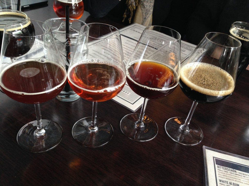 Brunch and beer tastings at Bluejacket Brewery! First visit of 2014!