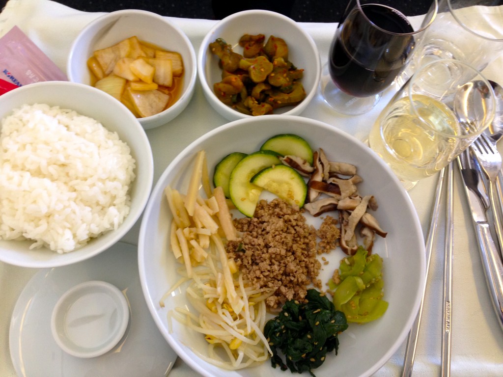 Bibimbap, courtesy of Korean Air