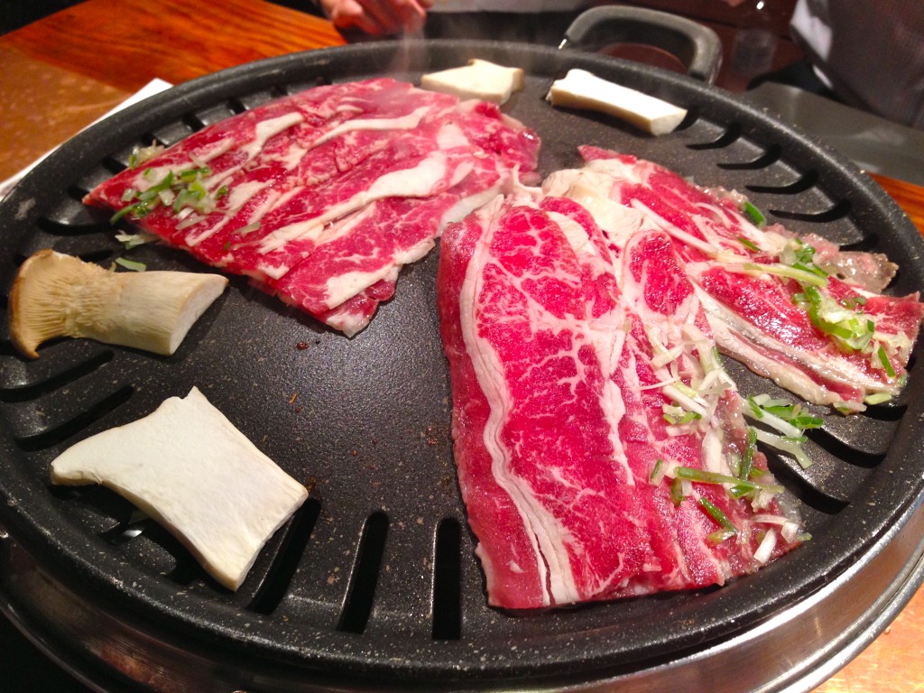 Usamgyeop (Beef Loin) at the Maple Tree House in Samcheong-dong