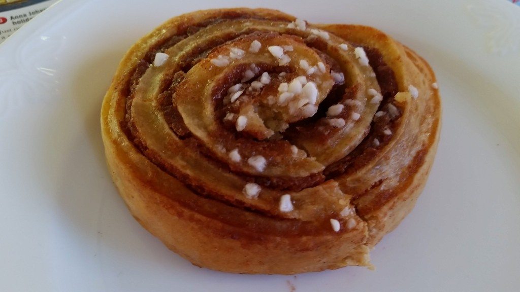 Swedish cinnamon bun.