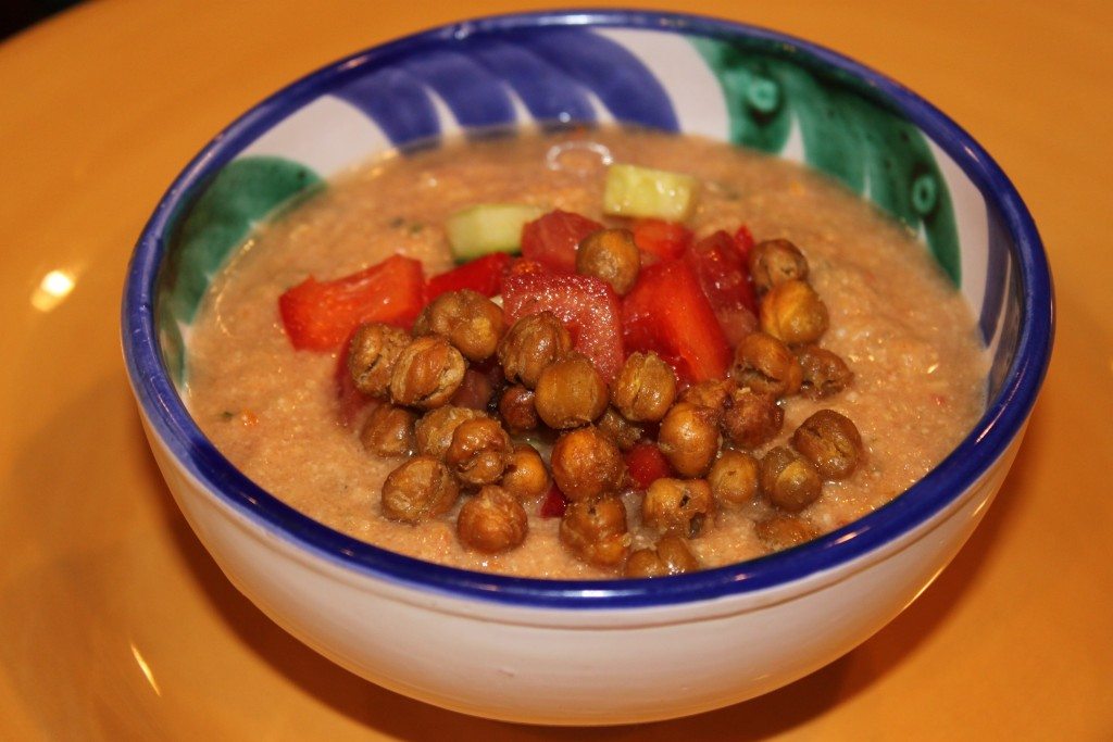 Fact: Gazpacho tastes better eaten out of Spanish bowls.