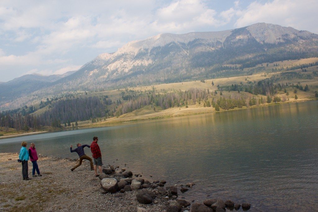 Skipping stones