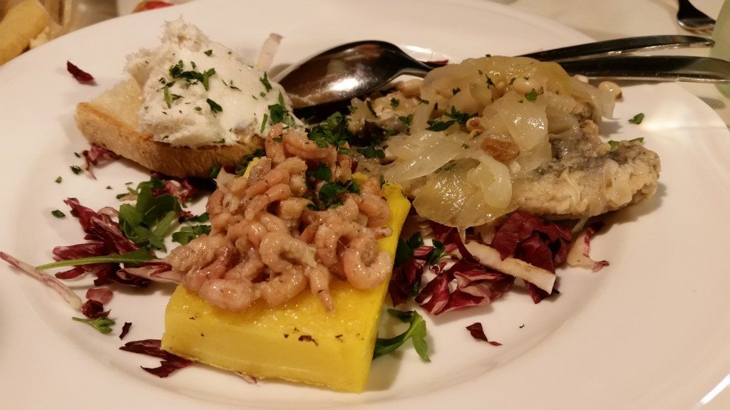 Antipasto di Pesce at Taverna san Trovaso in Academica (Venice). Just go.