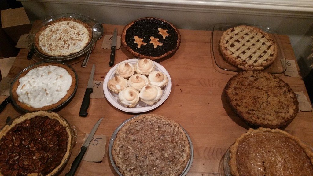 More sweet pies. I voted for the bacon gingersnap crumble on the middle right for 'most likely to be president'!