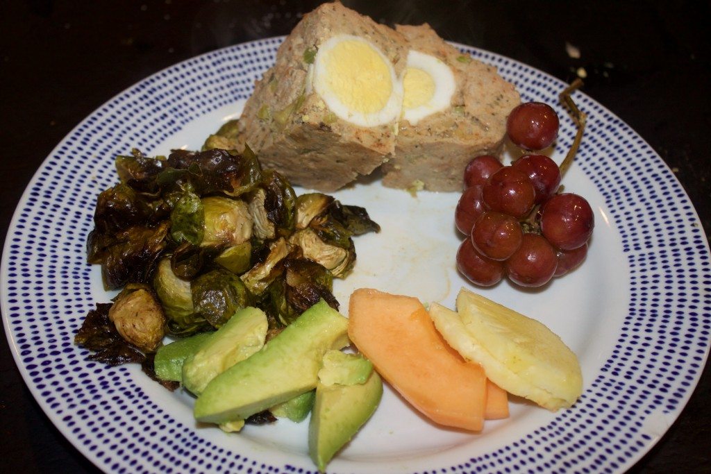 Meatloaf is actually a pretty awesome part of a balanced breakfast.