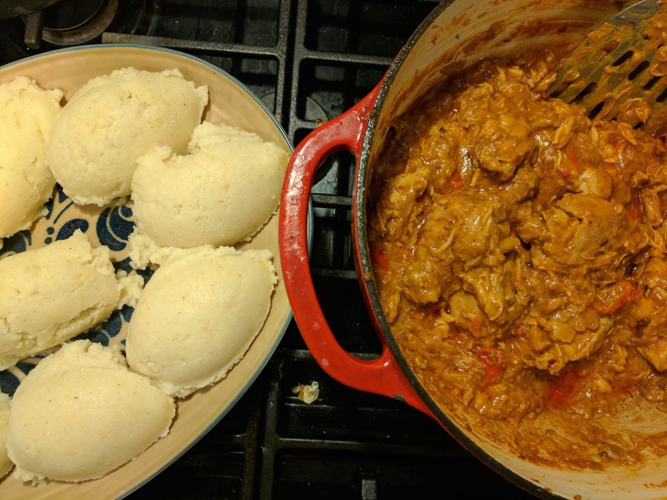 Sierra Leone & Kenya: Groundnut Stew with Ugali